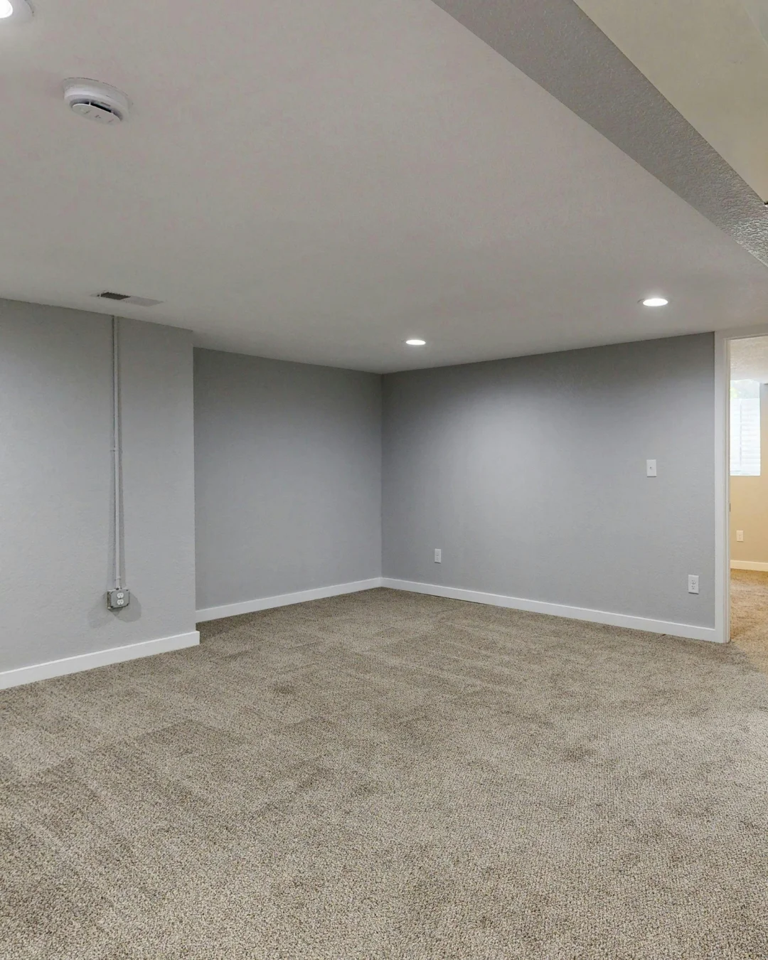 Carpet - close-up of installed flooring material