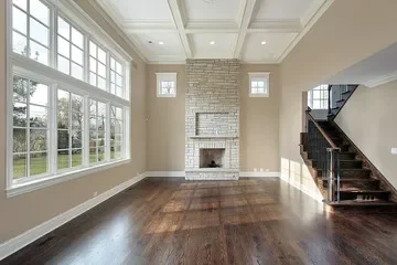Typical WI home interior with new flooring